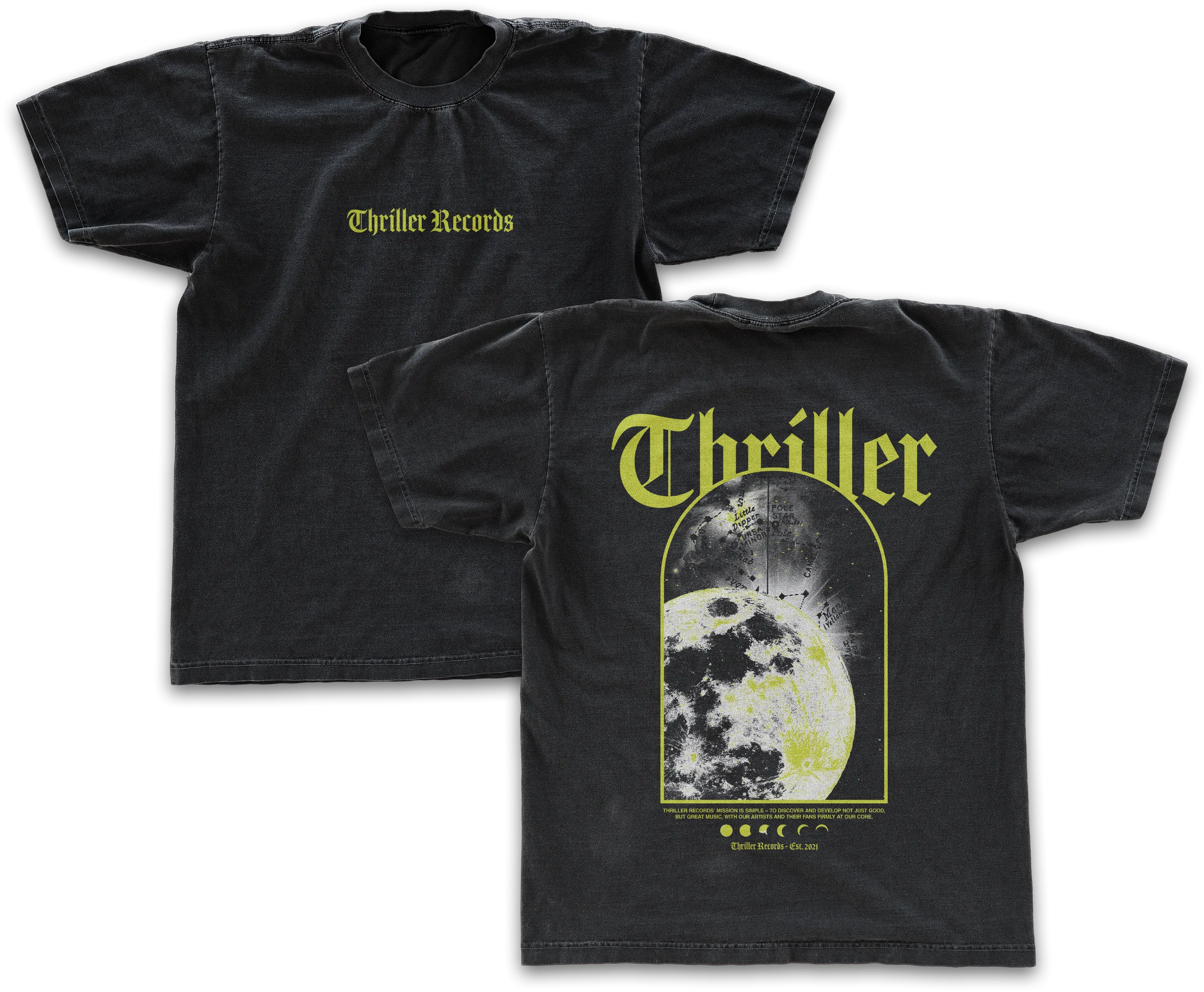 Thriller Records - Logo Black - T-Shirt
